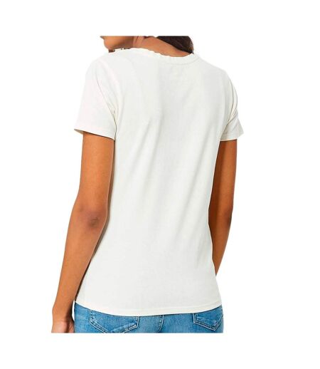 T-shirt Blanc Femme Kaporal Jay - XS