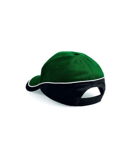 Beechfiel - Lot de 2 casquettes de sport - Adulte (Vert bouteille/Noir/Blanc) - UTRW6722