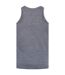 Duke Mens Fabio-2 Muscle Vest (Charcoal) - UTDC168-2