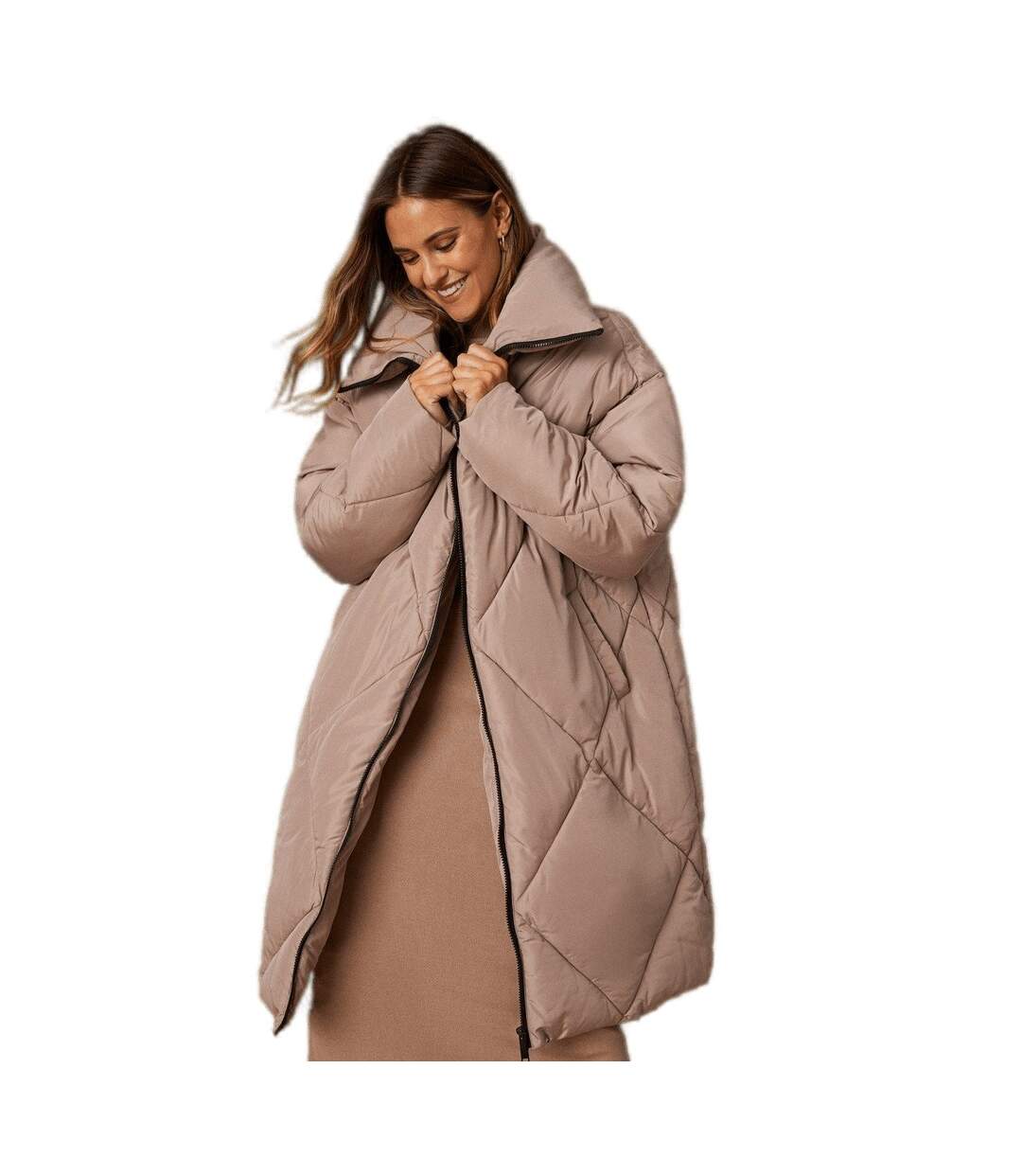 Padded sale oversized coat