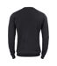 Mens Oakville Knitted Crew Neck Sweater Top Black Cutter & Buck-2