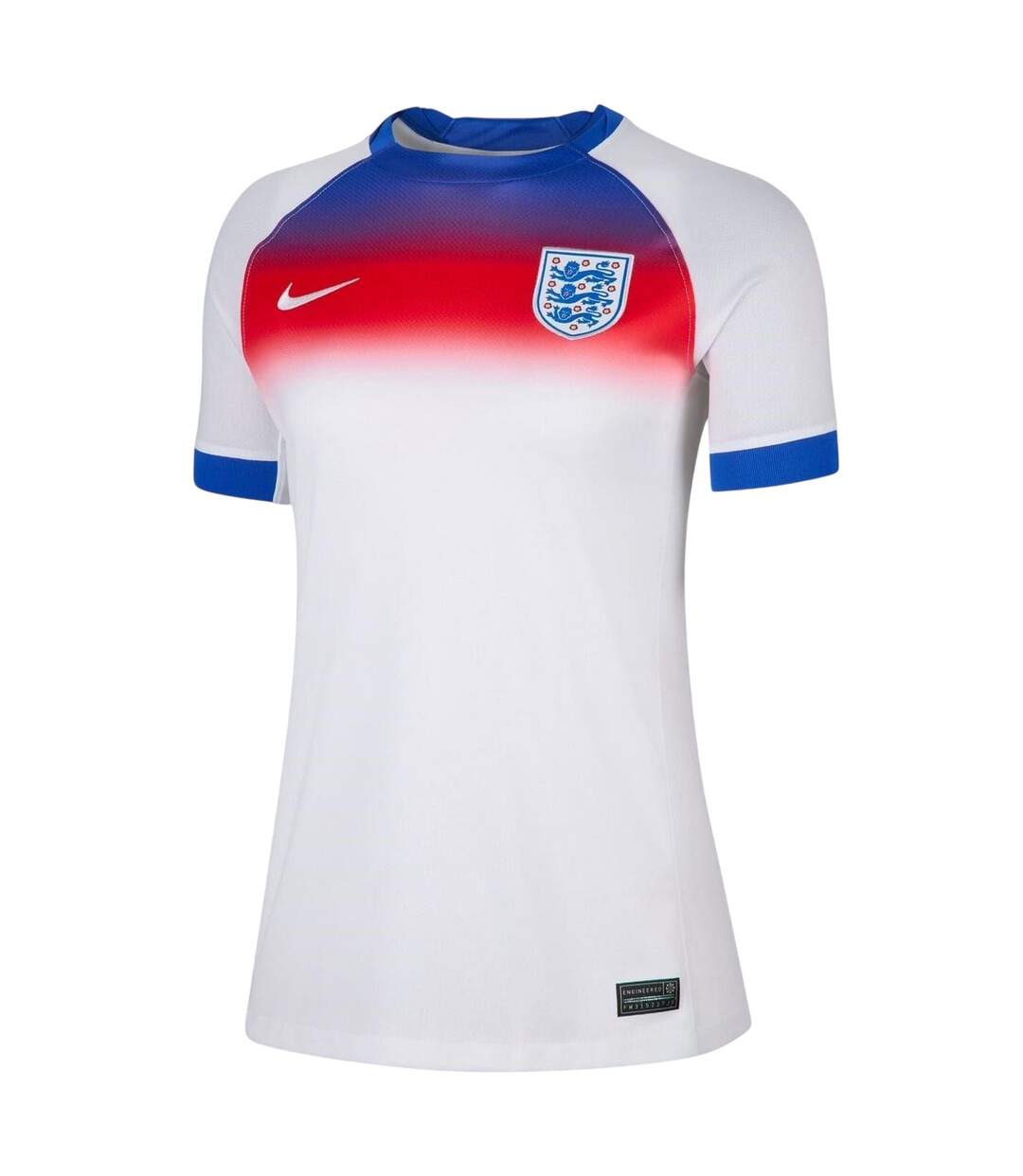 Maillot Domicile Motif/style England Fa Femme Blanc Bleu Nike-2