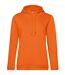 Sweat À Capuche Inspire Femme Orange B&C-1