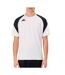 Maillot noir/blanc homme kappa loreto-1