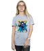 Disney - T-shirt BIG HERO HIRO ANIME - Femme (Gris chiné) - UTBI16933-2