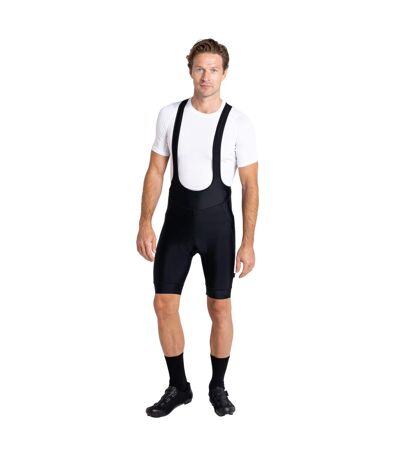 Mens Virtuous Plain Aep Bibbed Cycling Bib Shorts Black Dare 2B