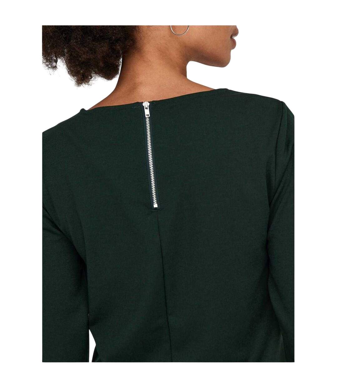 Robe Courte Brill Femme Vert Pin Only-4