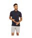 Mens Cotton Polo Shirt Navy Brave Soul-2
