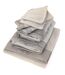 Parure de bain absorbante coton FEUILLE - 7 pièces