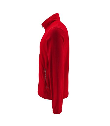 SOLS Mens Norman Fleece Jacket (Red)