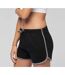 Short sports losirs femme - PA1021 - noir-1