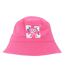 Canvas Bucket Hat Pink Off White-1
