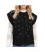 Gilet noir femme an'ge lucie-1