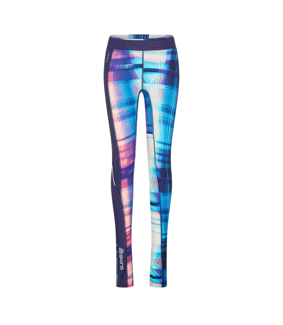 Womens/ladies Performance Gym Leggings Multicoloured Skins-1