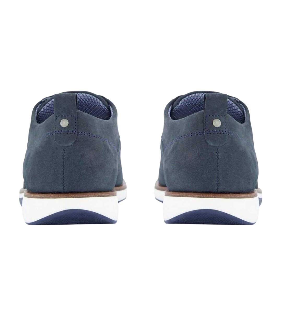 Mens Balad Leather Shoes Blue Dune London-2