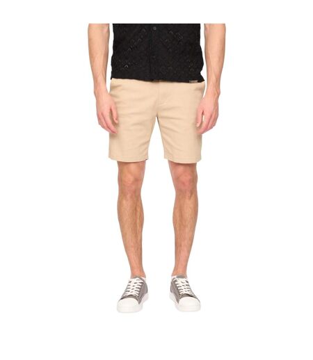 Mens Everett Chino Shorts Stone Duck And Cover