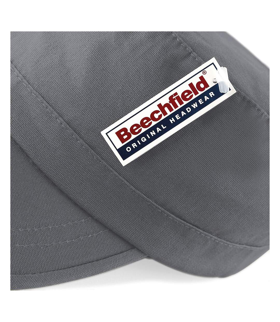 Casquette armée 100% coton adulte unisexe gris graphite Beechfield-3