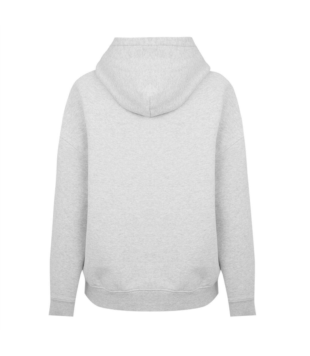 Sweat À Capuche Motif/style Lettrage Cara Femme Gris Chiné 4th & Reckless-3