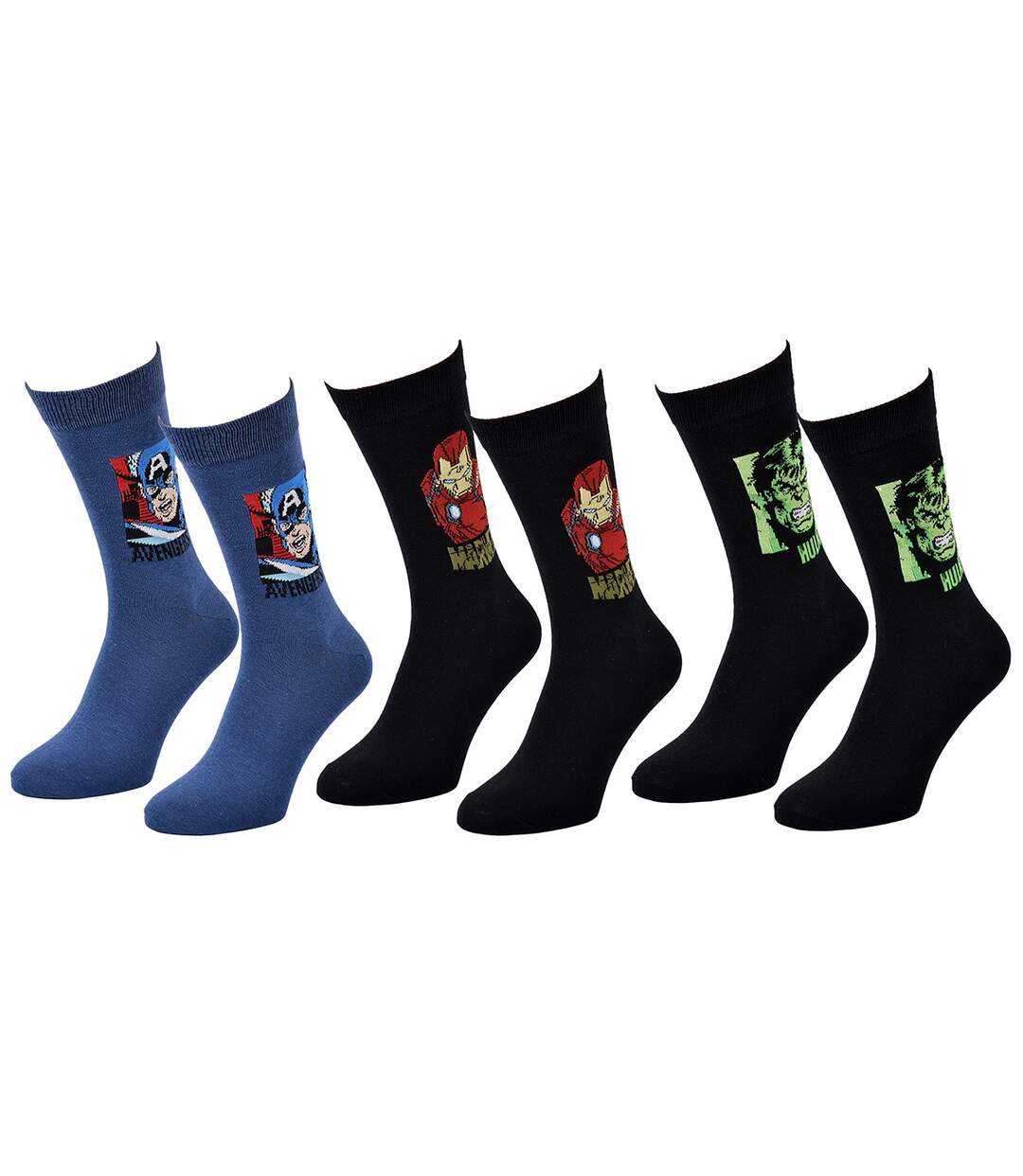 Chaussettes AVENGERS Pack de 3 Paires-2