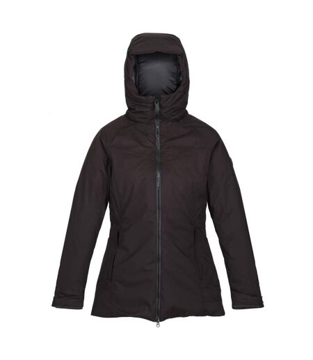 Womens/ladies Sanda Ii Waterproof Jacket Black Regatta