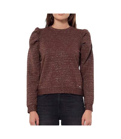 Pull Marron Femme Kaporal Flexi - L