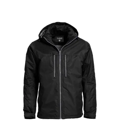 Mens Kingslake Waterproof Jacket Black Clique
