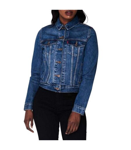 Veste Camionneur Ex Femme Bleu Marine Levis