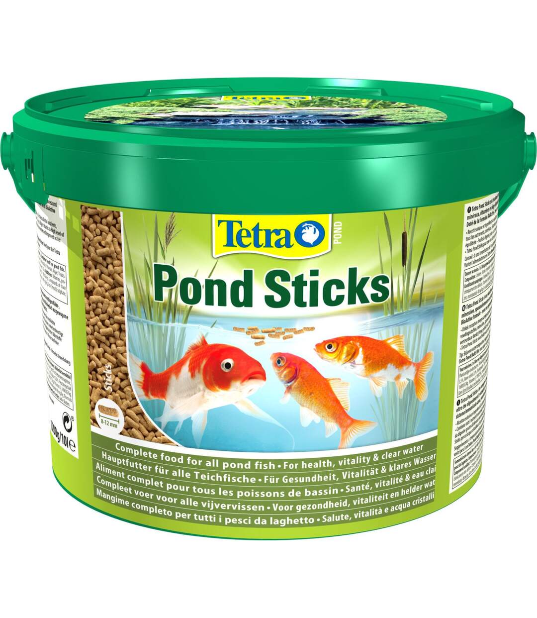 Aliment complet pour petits poissons de bassin Tetra pond sticks 10L