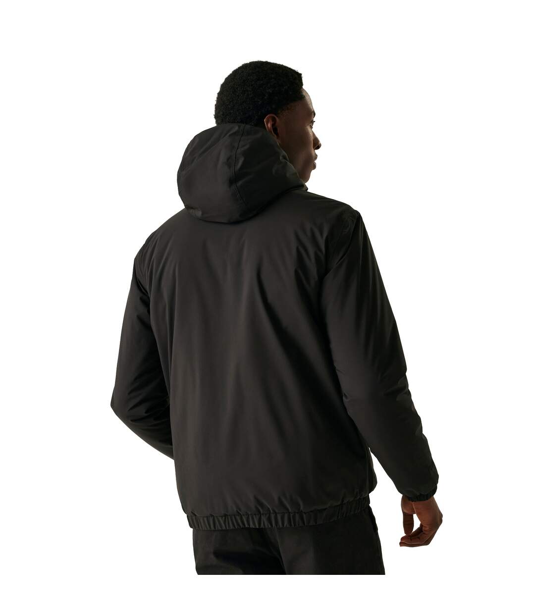 Mens Wiltom Waterproof Jacket Black Regatta-4