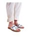 Sandales Cobra Femme Blanc Where´s That From-1