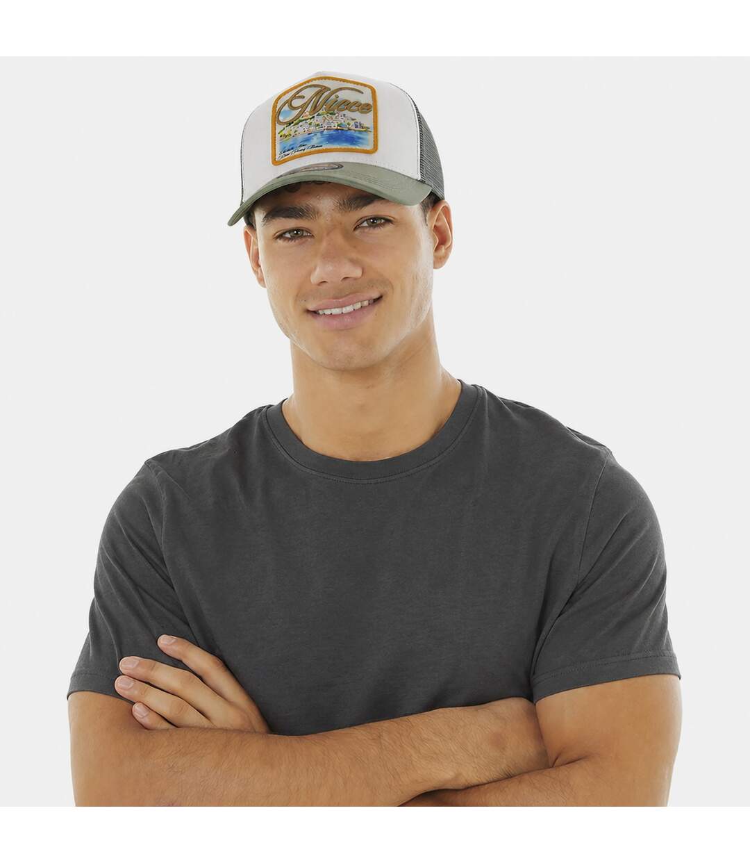 Nicce - Casquette Trucker Homme Brodée, Coton Respirant-5