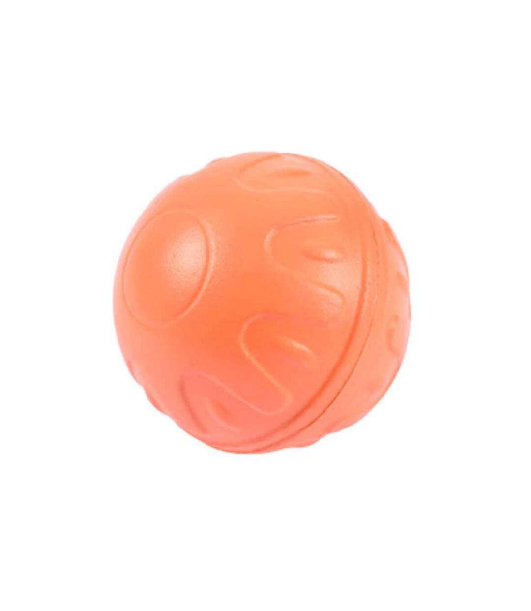 Jouet pour Chien Balle Fitness Eva 7cm Orange-1
