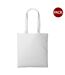 Lot de 2  sacs de courses unis taille unique blanc Nutshell