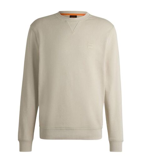 Sweat Westart Homme Beige Clair Boss