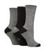 6 Pairs Ladies Water Repellent Midweight Outdoor Socks for Hiking & Walking-3