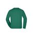 Sweat Workwear Adulte Vert Foncé James And Nicholson-2
