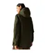 Veste Imperméable Et Isolante À Capuche Motif/style Uni Orla Kiely Femme Vert Kaki Violet Regatta-3
