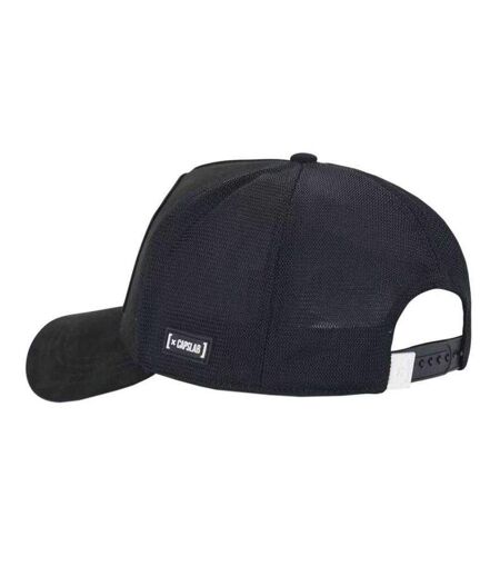 Casquette Trucker Motif Black Panther Homme Noir Capslab