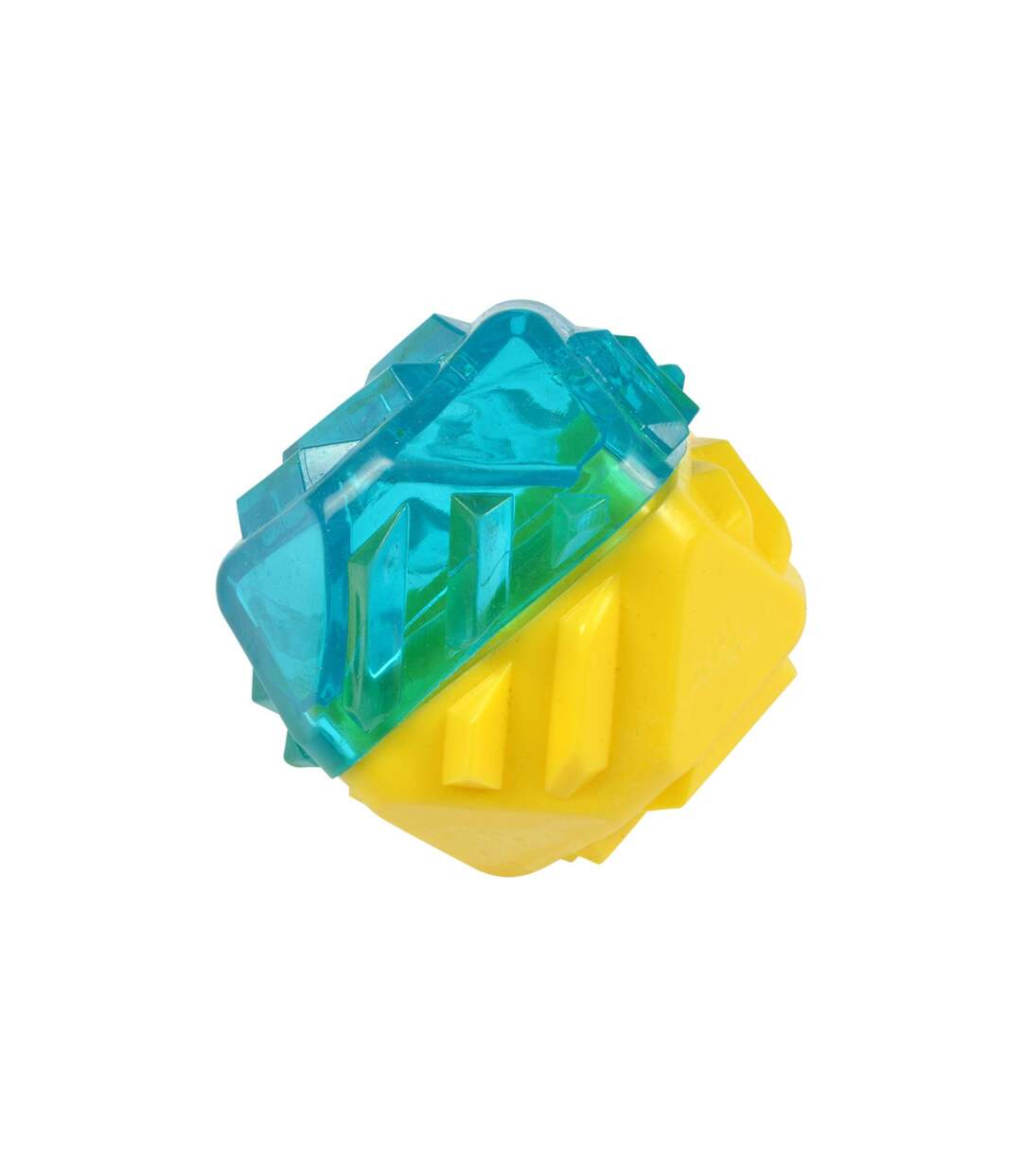 Jouet pour Chien Givré Diamant 7cm Bleu & Jaune-1