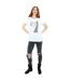 Disney Womens/Ladies Frozen Elsa Christmas Silhouette Cotton Boyfriend T-Shirt (Blanc) - UTBI24670-4