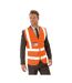 Gilet haute visibilité adulte orange fluo WORK-GUARD by Result-2