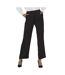 Pantalon fluide noir femme vero moda trousers-1
