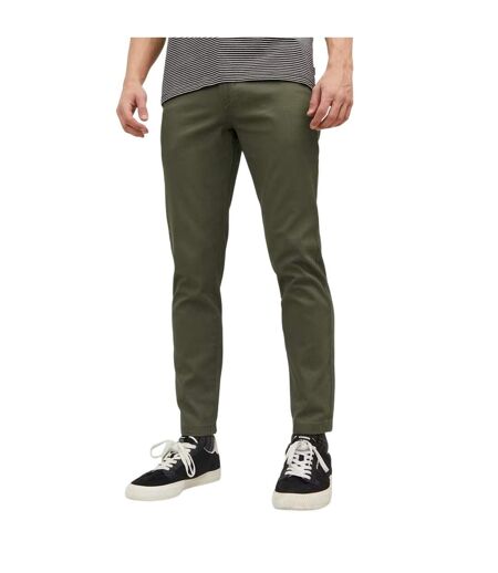 Lot De 2  Chinos Marco Homme Noir Kaki Jack And Jones