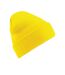 Bonnet À Manchettes Original Pour Adultes, Unisexe Jaune Beechfield-2