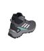 Womens/ladies eastrail 2.0 rain.rdy mid cut hiking shoes grey five/dash grey/core black Adidas-2