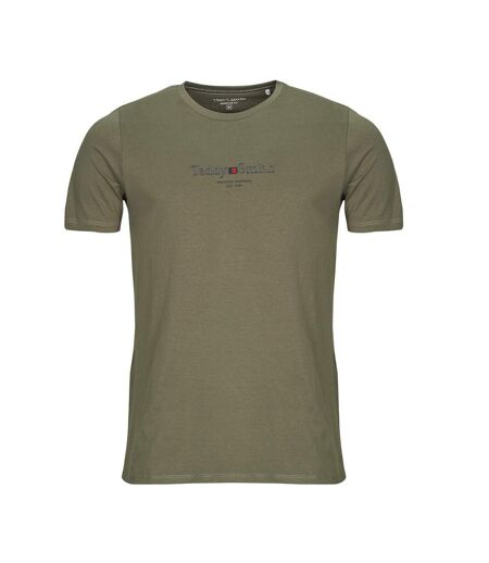 T-shirt kaki homme teddy smith t-jim