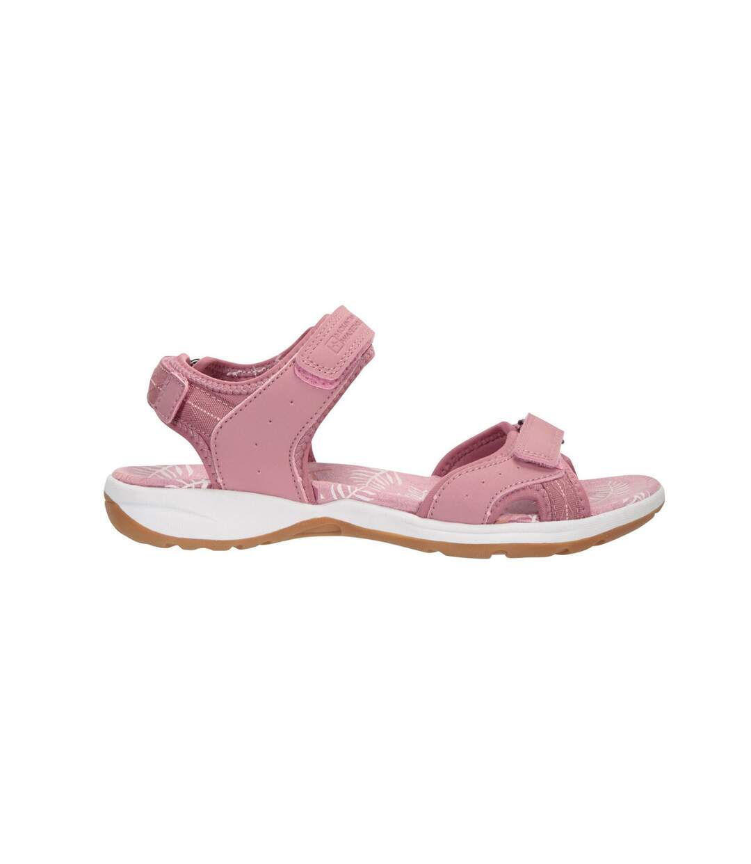 Womens/ladies athens leaves sandals pink Mountain Warehouse-4