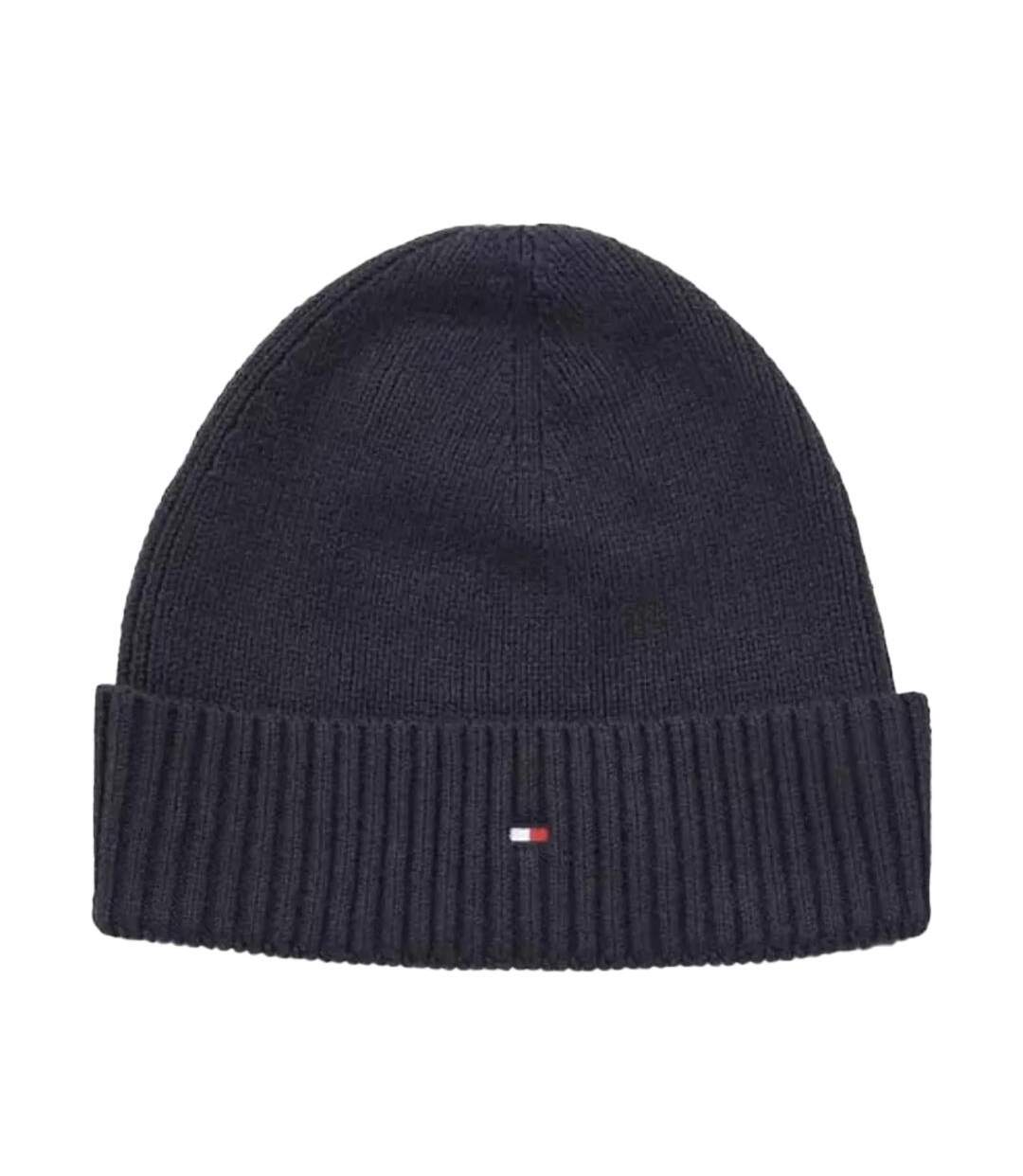 Bonnet Bleu Homme Tommy Hilfiger Pima - Taille unique