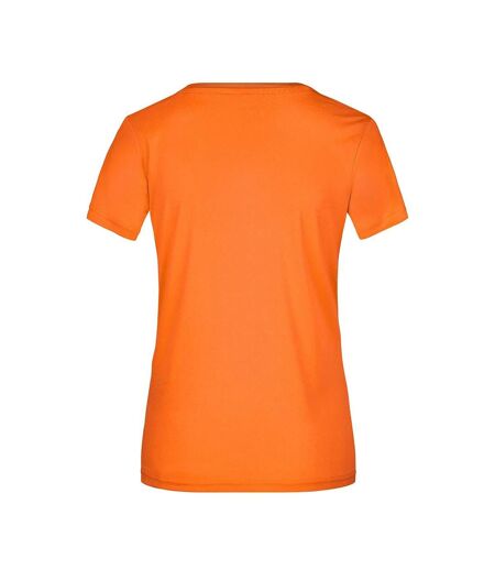 T-shirt Active Femme Orange James And Nicholson