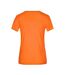 T-shirt Active Femme Orange James And Nicholson-2